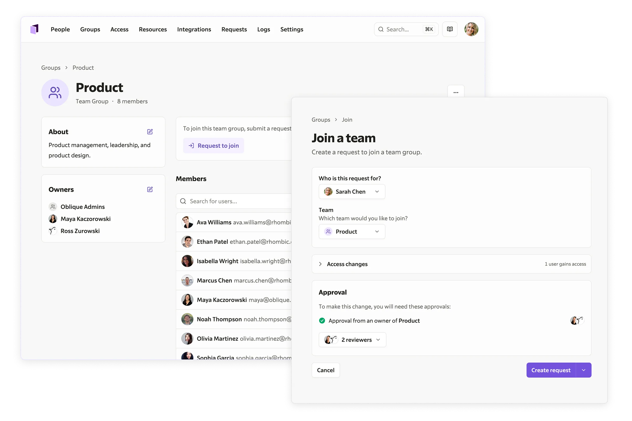 Stop being the bottleneck for access changes