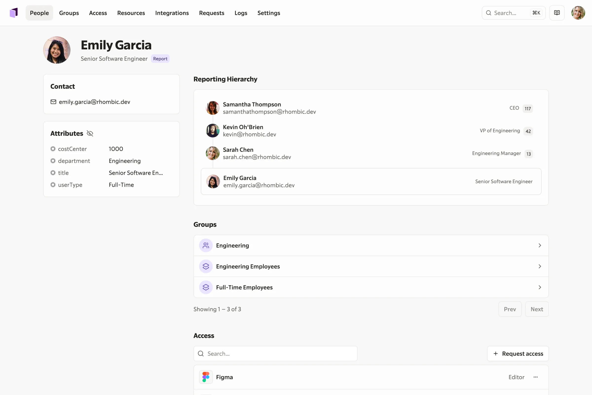 Screenshot of Oblique