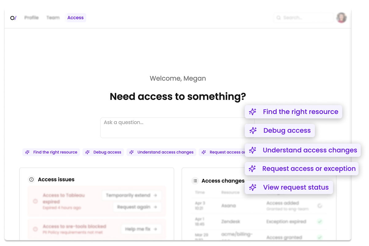 Get users unstuck quickly